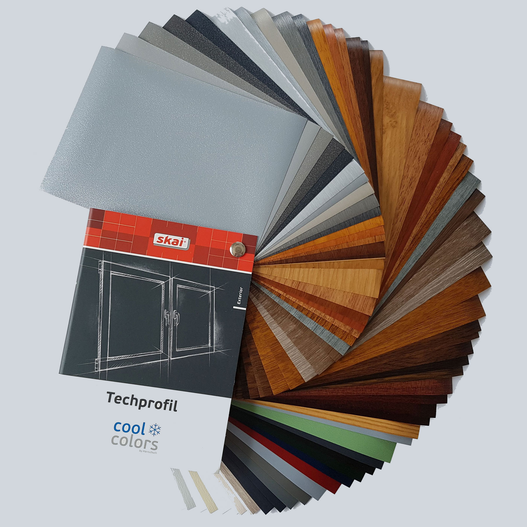 Continental Hornschuch Techprofil skai cool colours Standard Folienfächer